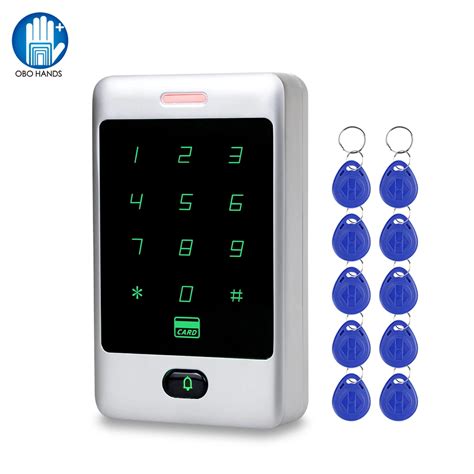 Standalone Metal Rfid Access Control Keypad Controller Touch Button