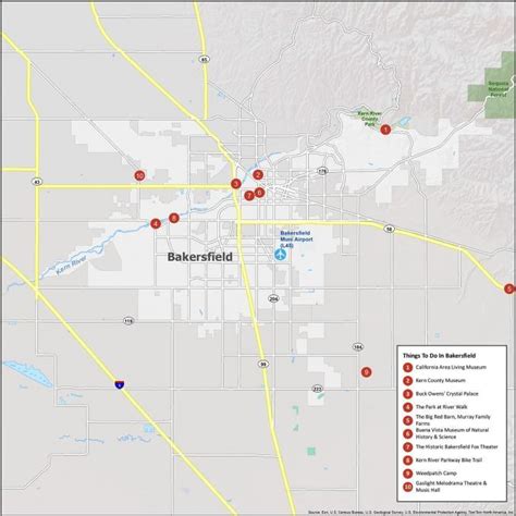 Bakersfield Zip Code Map - GIS Geography