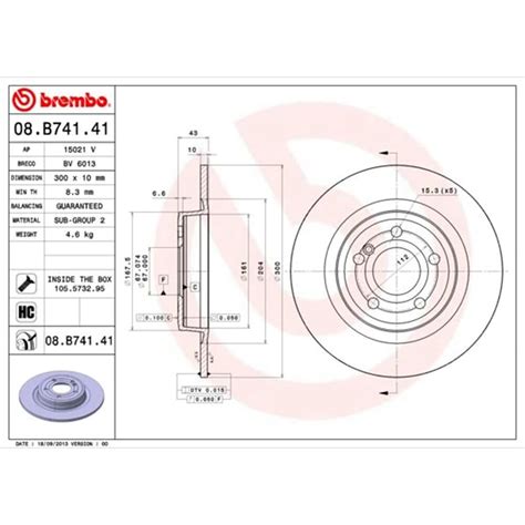 X Brembo Bremsscheiben Mm Voll Hinten Passend F R Mercedes Benz Slc Slk