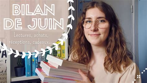 Bilan de juin lectures réceptions bookhaul un max de fun et un