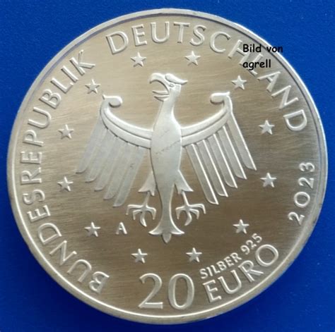 20 Euro Münze Deutschland 2023 100 Geburtstag von Vicco von Bülow