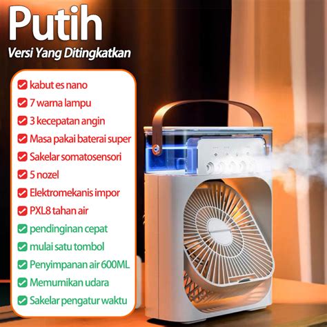 Jual Bisa Ditambah Es Batu Kipas Angin Pendingin Mini Ac Portable Air