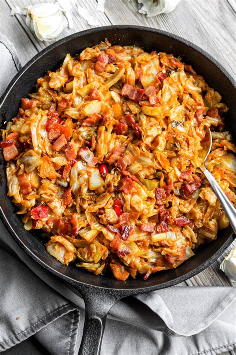 Easy Southern Fried Cabbage Recipe — Be Greedy Eats Where Food Meets