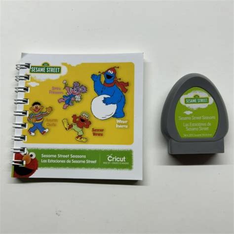 Cricut Cartridge Sesame Street Seasons Summer Spring Winter Autumn No Overlay Ebay