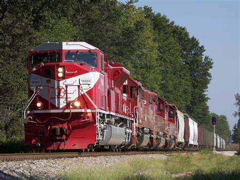 Indiana Railroad Palestine Utility Train At Palestine IL By Jim Pearson