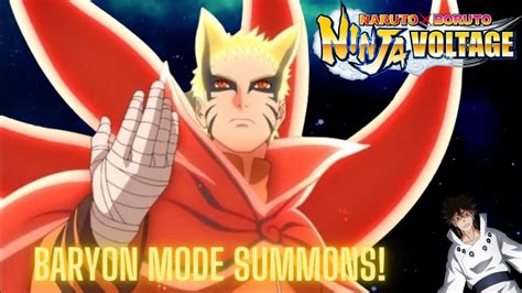 Baryon Mode Is Here Naruto Baryon Mode Summons Naruto X Boruto Ninja