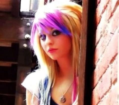 2560x1440px 2k Free Download Emo Girl Model Blond Scene Color