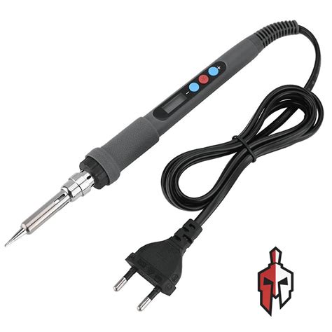 60W Soldering Iron Adjustable Temperature with Display - Alphatronic