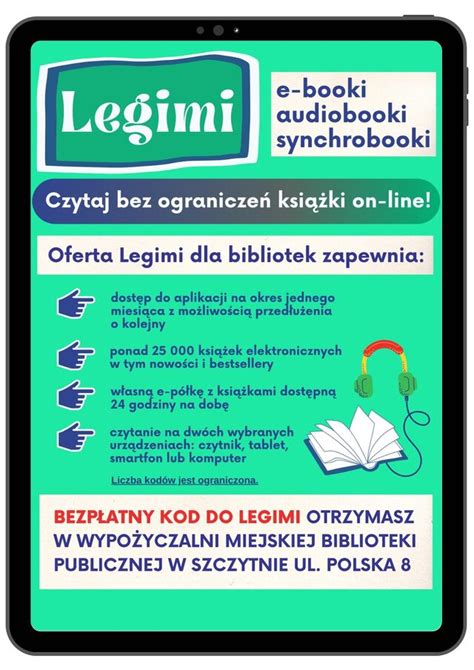 Kody Do Legimi I Empik Go Dost Pne W Bibliotece Miejska Biblioteka