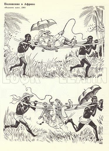 Colonialism Cartoon Africa