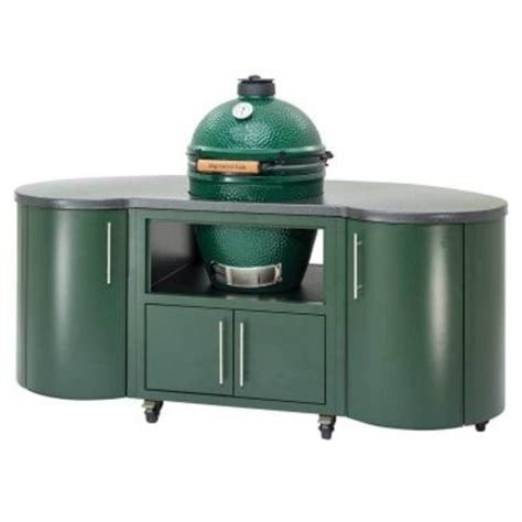 Big Green Egg Custom Aluminum Cooking Island 76″ 1 9m For L Egg