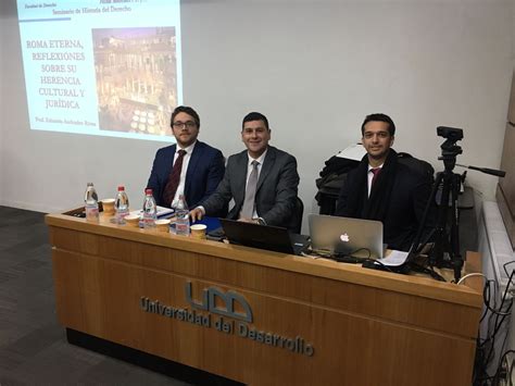 Profesores De Derecho Organizan Seminario Roma Eterna Reflexiones