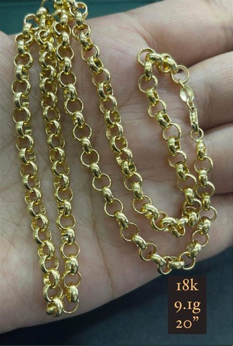 18k Tauco Chain On Carousell