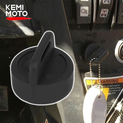 Atv Igntion Key Cover Keyswitch Rubber Protector For Polaris Sportsman