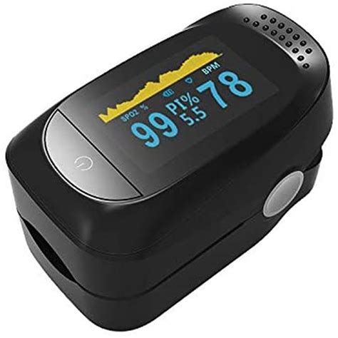 Mesase Pulse Oximeter Fingertip Blood Oxygen Saturation Monitor