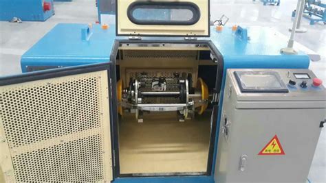 Double Twisting Copper Wire Bunching Machine With Electromagnetic Brake