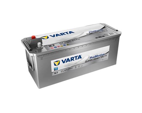 BATTERIA TRATTORE CAMION 145 AH 800 A 12V VARTA K7 SX PROMOTIVE SUPER