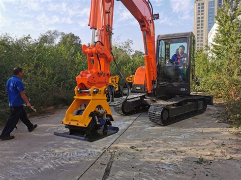 Excavator Vibrating Plate China Hydraulic Plate Compactor And