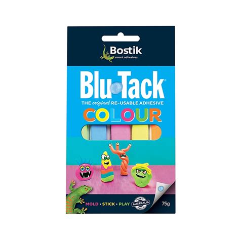 Bostik Blu Tack Colour 75g Shopee Singapore