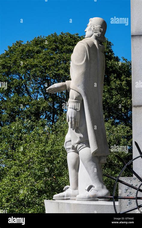 Roger Williams Statue, Providence, Rhode Island, USA Stock Photo - Alamy