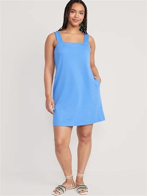 Sleeveless Ponte Knit Mini Dress Old Navy