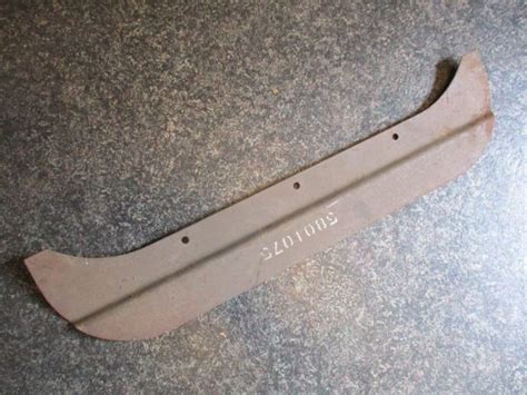 baffle radiator  rear nos lwdparts