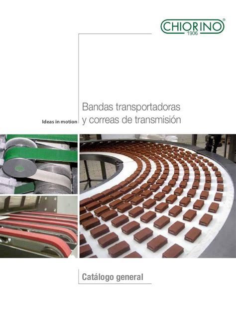 PDF Bandas transportadoras y correas de transmisión la producción