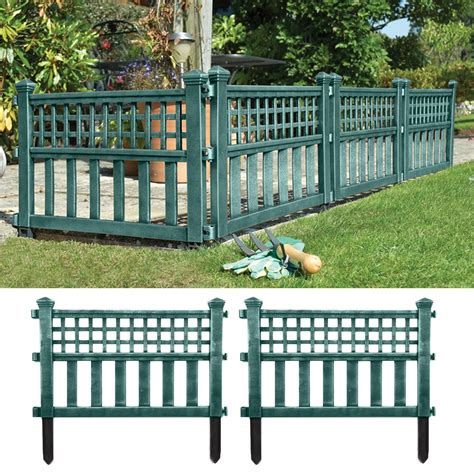 Recycled Plastic Garden Fence Panels