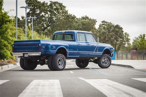 "Big Blue" Custom 1972 Chevy, 4x4, Longhorn, Crewcab, dually w/ a 454 ...