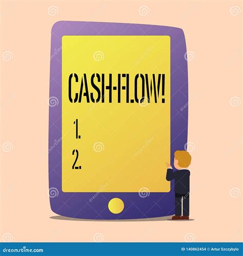 Writing Note Showing Cash Flow Business Photo Showcasing Virtual