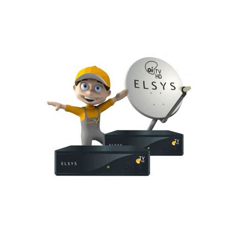 Kit OI TV HD Livre 2 Pontos Completo para Instalação Elsys ETRS