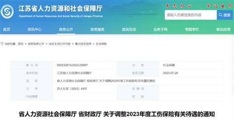 江苏调整2023年度工伤保险有关待遇 一级伤残津贴每月增加176元凤凰网江苏凤凰网