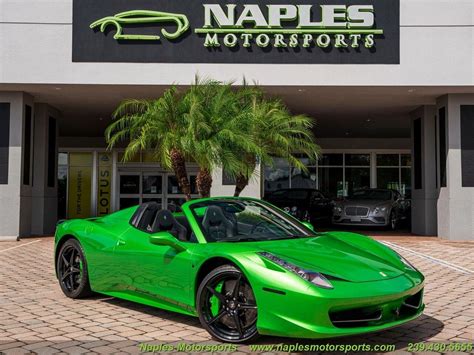 Used 2014 Ferrari 458 For Sale Sold Naples Motorsports Inc VIN