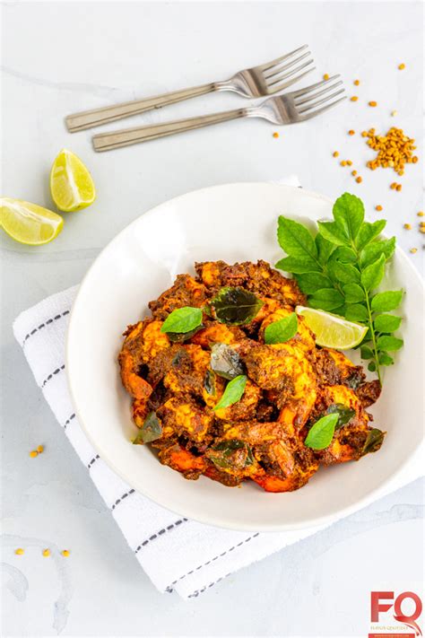 Mangalorean Prawn Ghee Roast Recipe Flavor Quotient