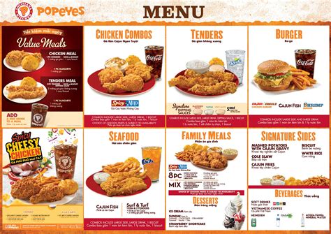 Popeyes Chicken Menu Prices 2024 - Shea Florette