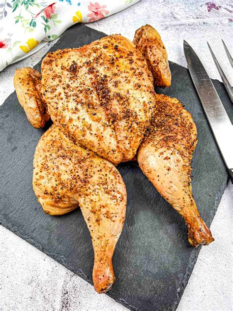 Traeger Smoked Spatchcock Chicken - Cook What You Love Chicken/Poultry