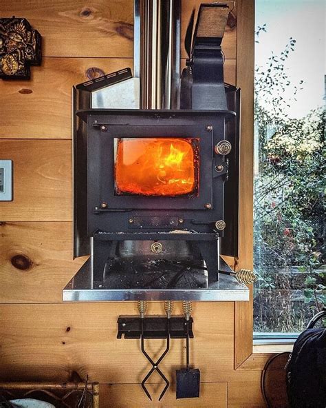 Tiny Home Wood Stove Kit A One Of A Kind Tiny House Packed With