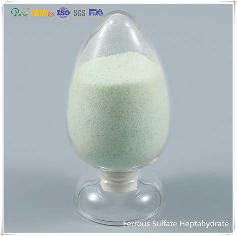 Ferrous Sulphate Heptahydrate 98min Feso47h2o Animal Feed Additives