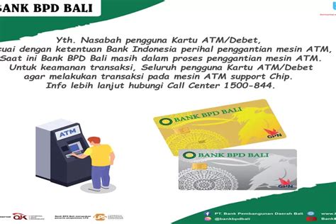 Pengumuman Mesin Atm Bank Bpd Bali Pos Bali