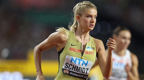 Leichtathletik WM 2023 Staffel über 400 m der Frauen deutsches Team