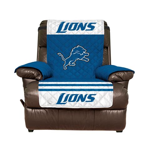 Officially Licensed NFL Recliner Cover Detroit Lions 20127939 HSN