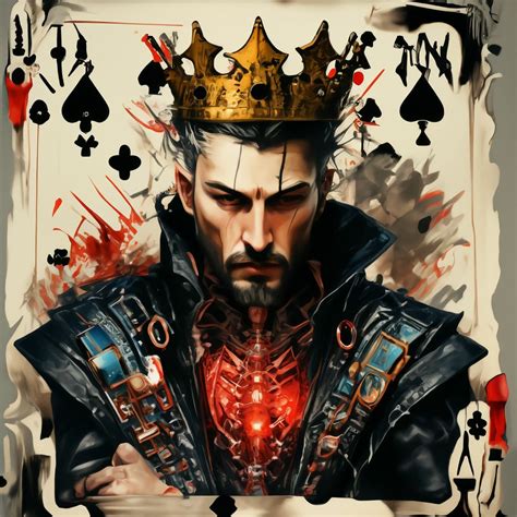 Иллюстрация Король пик | Illustrators.ru