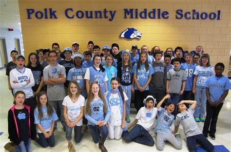 Polk County Middle School students focus on college, careers - The ...