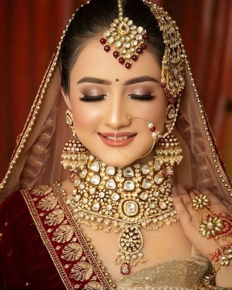 Indian Makeup Looks Indian Wedding Makeup Natural Wedding Makeup Wedding Hair And Makeup