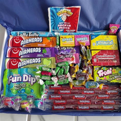 American Sweets Gift Box 40 Items USA Candy Hamper | Etsy