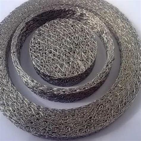 Compressed Knitted Wire Mesh Harvest Wire Mesh