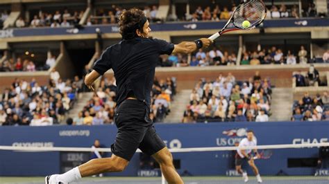 Photos Five Time Us Open Champion Roger Federer Through The Years