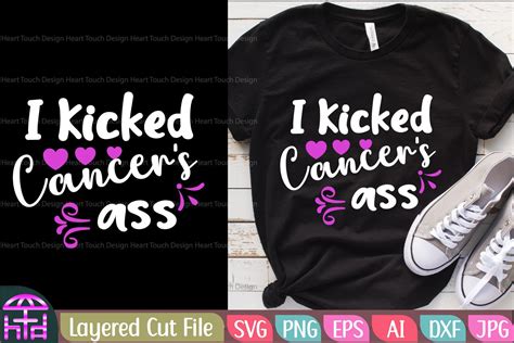 I Kicked Cancer S Ass Svg Graphic By The Printable Creative Fabrica