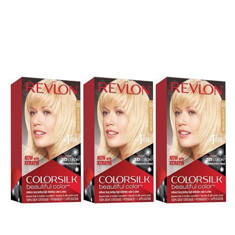 Amazon Revlon Colorsilk Tinte Permanente Para El Cabello Con