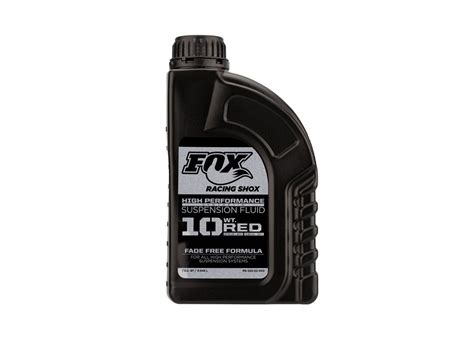 Aceite Fox Racing Shox Suspension Fluid Red 10 Wt Broni